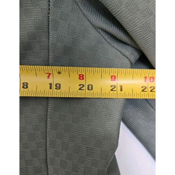 Vintage Blazer Mens 42 Hal Martin Green Gold Metal Buttons Sport Coat Jacket 70s - Picture 9 of 11